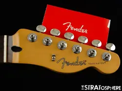 FENDER PLAYER II TELECASTER TELE NECK TUNERS ROLLED EDGES, 