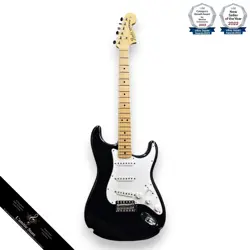 FENDER CUSTOM SHOP 1969 STRATOCASTER NOS BLACK ELECTRIC GUITAR 2012