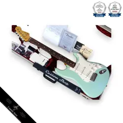 FENDER 1961 STRATOCASTER CLOSET CLASSIC SONIC BLUE BY PAUL WALLER