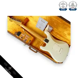 FENDER CUSTOM SHOP 1960 STRATOCASTER RELIC OLYMPIC WHITE 2007