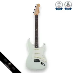 FENDER CUSTOM SHOP JEFF BECK SIGNATURE STRATOCASTER OLYMPIC WHITE  HOT NOISELES