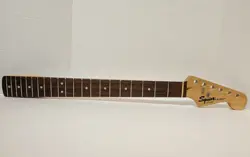 FENDER SQUIER SE STRATOCASTER GUITAR NECK, CXS, ROSEWOOD, VINTAGE TINT 21 FRET