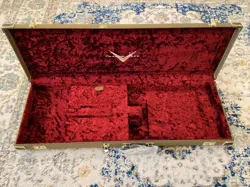 2024 FENDER CUSTOM SHOP TWEED HARDSHELL CASE STRATOCASTER TELECASTER