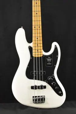 FENDER PLAYER II JAZZ BASS POLAR WHITE MAPLE FINGERBOARD