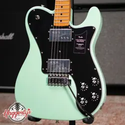 FENDER VINTERA II '70S TELECASTER DELUXE WITH TREMOLO - SURF GREEN WITH GIG BAG