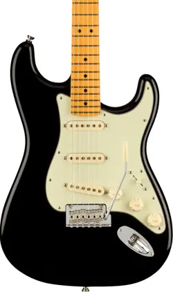 FENDER AMERICAN PROFESSIONAL II STRATOCASTER MP BLACK W/CASE-SOUTHL