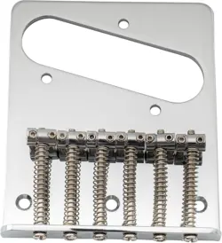 MUSICLILY VINTAGE 6-STRING TELE ELECTRIC GUITAR BRIDGE SADDLE FOR FENDER GUITAR,