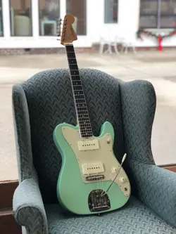 FENDER PARALLEL UNIVERSE JAZZ TELECASTER - SURF GREEN