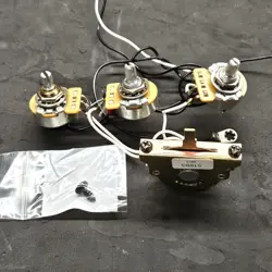 1998 FENDER AMERICAN STRAT WIRING CTS 250K POTS & 5-WAY PICKUP SWITCH USA GUITAR