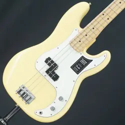 FENDER MEX PLAYER PRECISION BASS USED MAPLE FINGERBOARD BUTTERCREAM W/SOFT CASE