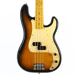 C. 1993 FENDER JAPAN '57 PRECISION BASS PB57 GOLD ANODIZED GUARD MIJ