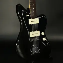 FENDER FSR COLLECTION HYBRID II JAZZMASTER ALDER TRANS BLACK ROSEWOOD #GG3E5