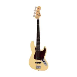 FENDER JUNIOR COLLECTION ROSEWOOD SATIN VINTAGE WHITE JAZZ BASS