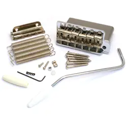 FENDER PURE VINTAGE STRATOCASTER TREMOLO ASSEMBLY, NICKEL