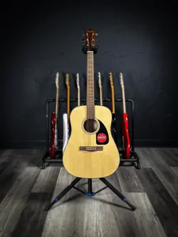 FENDER CD-60 DREADNOUGHT V3 ACOUSTIC GUITAR - NATURAL