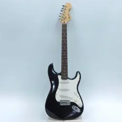 SQUIER BY FENDER AFFINITY SERIES STRAT MODEL BLACK ELECTRIC GUITAR (P&R)