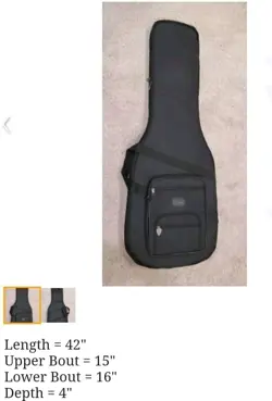 FENDER DELUXE PADDED GIG BAG BLACK