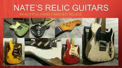 RELIC FENDER TELECASTER ELECTRIC GUITAR (PARTSCASTER) BY NATE'S RELIC GUITARS