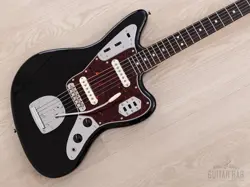 2024 FENDER TRADITIONAL II 60S JAGUAR FSR OFFSET ELECTRIC GUITAR BLACK, JAPAN