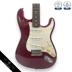 FENDER JAPAN ST62US STRATOCASTER GUITAR FLAME MAPLE NECK