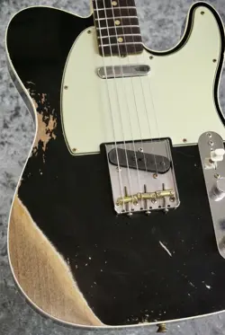 FENDER CUSTOM SHOP 1960 TELECASTER HEAVY RELIC / AGED BLACK [3.40KG] #GG32M