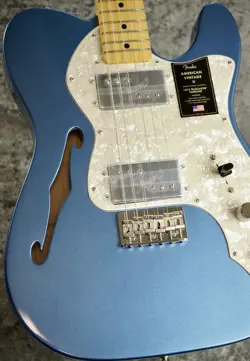 FENDER AMERICAN VINTAGE II 1972 TELECASTER THINLINE / LAKE PLACID BLUE #GGERZ
