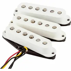FENDER TEX-MEX STRAT PICKUP SET - WHITE