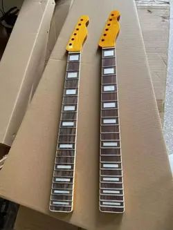 21 FRET TELE ELECTRIC GUITAR NECK CANADA ROSEWOOD FINGERBOARD FOR DIY FENDER TL