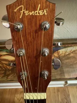 FENDER SOLID SPRUCE TOP DG-8S NAT DREADNOUGHT ACOUSTIC GUITAR-READ-WATCH VIDEO