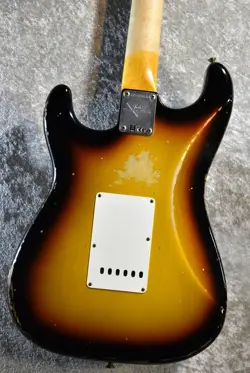 FENDER CUSTOM SHOP LTD 1960 STRATOCASTER HEAVY RELIC FADED AGED 3 COLOR SUNBURST
