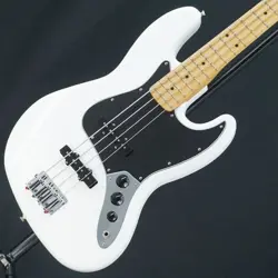 FENDER MEX PLAYER II JAZZ BASS USED ALDER BODY POLAR WHITE W/SOFT CASE