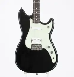 ELECTRIC GUITAR FENDER PLAYER DUO SONIC HS PAU FERRO FINGERBOARD BLACK USED