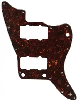 FOR FENDER US JAZZMASTER STYLE GUITAR PICKGUARD 4 PLY BROWN TORTOISE