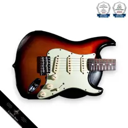 FENDER CUSTOM SHOP 1960 STRATOCASTER ELECTRIC GUITAR  SUNBURST 1993