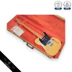 FENDER 1988 AMERICAN VINTAGE '52 TELECASTER WHITE ASH MAPLE NECK