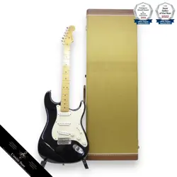 FENDER ERIC CLAPTON STRATOCASTER BLACKIE 2003 ELECTRIC GUITAR + HARD CASE