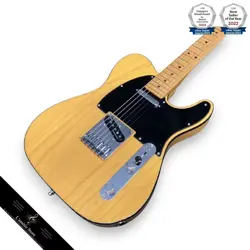 FENDER AMERICAN ULTRA TELECASTER ELECTRIC GUITAR   MAPLE NECK SUNBURST