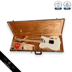 FENDER AMERICAN VINTAGE '58 TELECASTER WHITE BLONDE ASH BODY MAPLE NECK