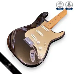 FENDER AMERICAN ULTRA STRATOCASTER ELECTRIC GUITAR  TEXAS TEA