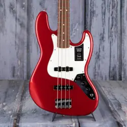 FENDER PLAYER JAZZ BASS, CANDY APPLE RED