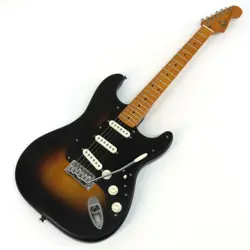 SQUIER BY FENDER 40TH ANNIVERSARY STARATOCASTER SATIN WIDE 2-COLOR SUNBURST