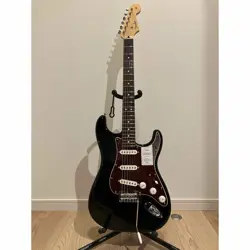 2024 FENDER STRATOCASTER HYBRID II BLACK NO.LG705