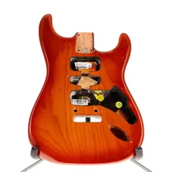 FENDER AMERICAN PRO II STRATOCASTER BODY ROASTED PINE SIENNA SUNBURST