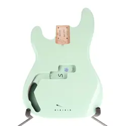 FENDER AMERICAN P BASS BODY LEFT HANDED ALDER SEA FOAM FINISH