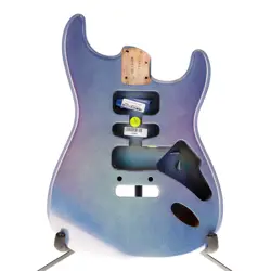 FENDER AMERICAN ULTRA STRATOCASTER BODY ALDER NECK POCKET CHIP AMETHYST FINISH