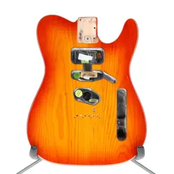 FENDER AMERICAN PRO II TELECASTER BODY ROASTED PINE TELE SIENNA SUNBURST FINISH