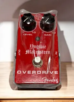 FENDER YNGWIE MALMSTEEN OVERDRIVE PEDAL USED
