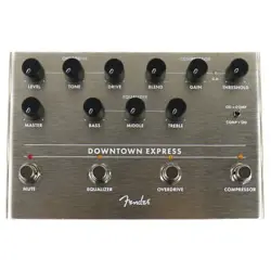 USED FENDER DOWNTOWN EXPRESS BASS MULTI-EFFECT EFFECTOR