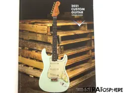 USED FENDER CUSTOM SHOP GUITAR DESIGN GUIDE CATALOG STRAT TELE BASS