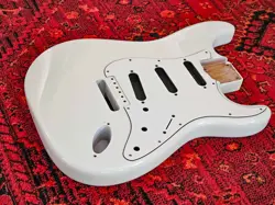 FENDER CUSTOM SHOP EMPIRE STRATOCASTER OLYMPIC WHITE NOS BODY